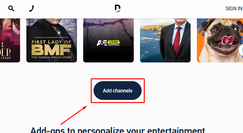 Peacock on directv 3