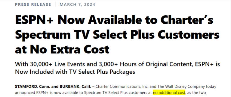 What Channel is ESPN Plus on Spectrum TV? – CableUser.com