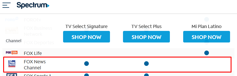 Fox News On Spectrum 1