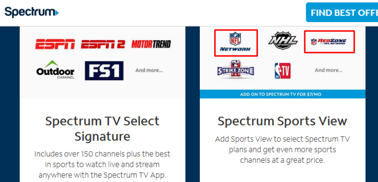 What Channel is NFL on Spectrum TV – CableUser.com