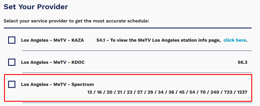 What Channel Is Metv On Spectrum Tv 2